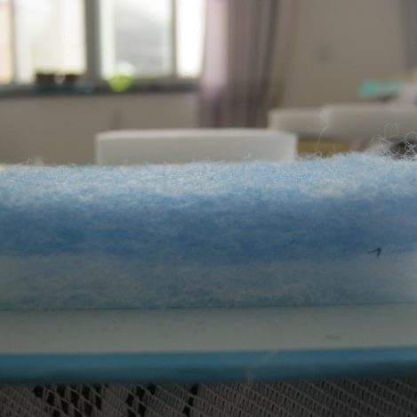 烤漆房过滤棉风口风口棉进房喷漆棉风机棉蓝白初效棉风棉