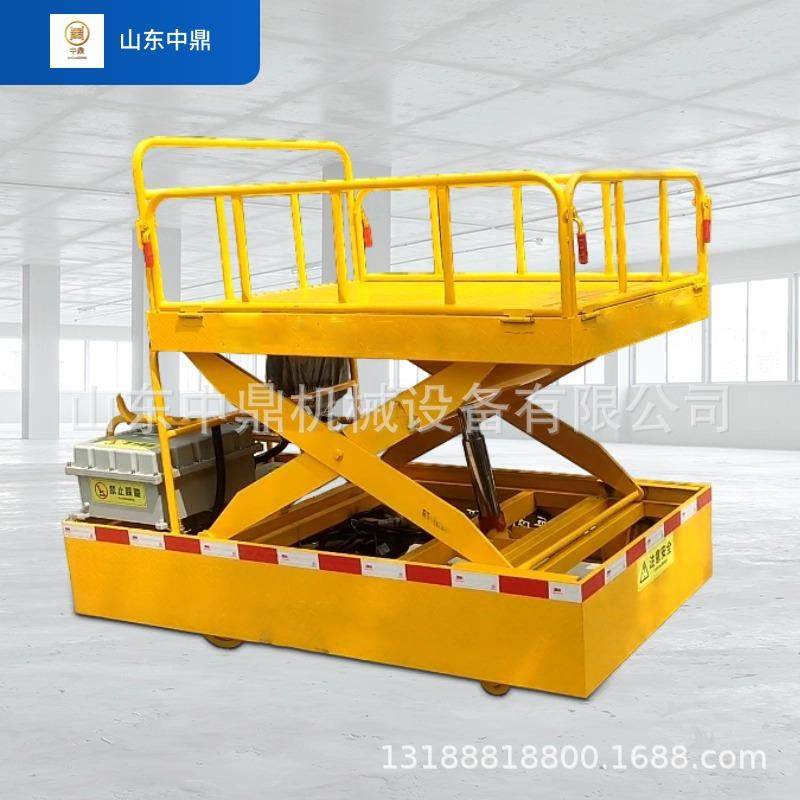 高压车间防爆电动液压升降平板车矿用防爆电动运输车