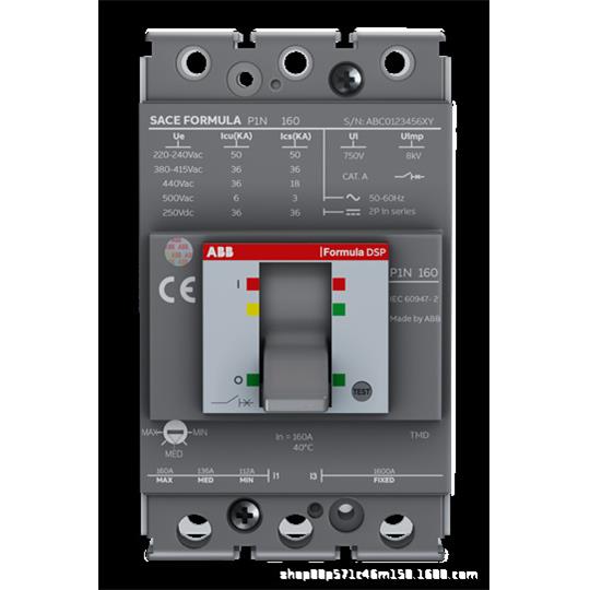 ABB塑壳断路器P1C 160 TMD 25-450 3P F P1C 160 TMD 20-450 4P F