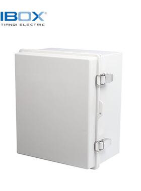 TIBOX塑料盒TE系列 350*250*180mm防水密封箱 金属搭扣铰链型IP66