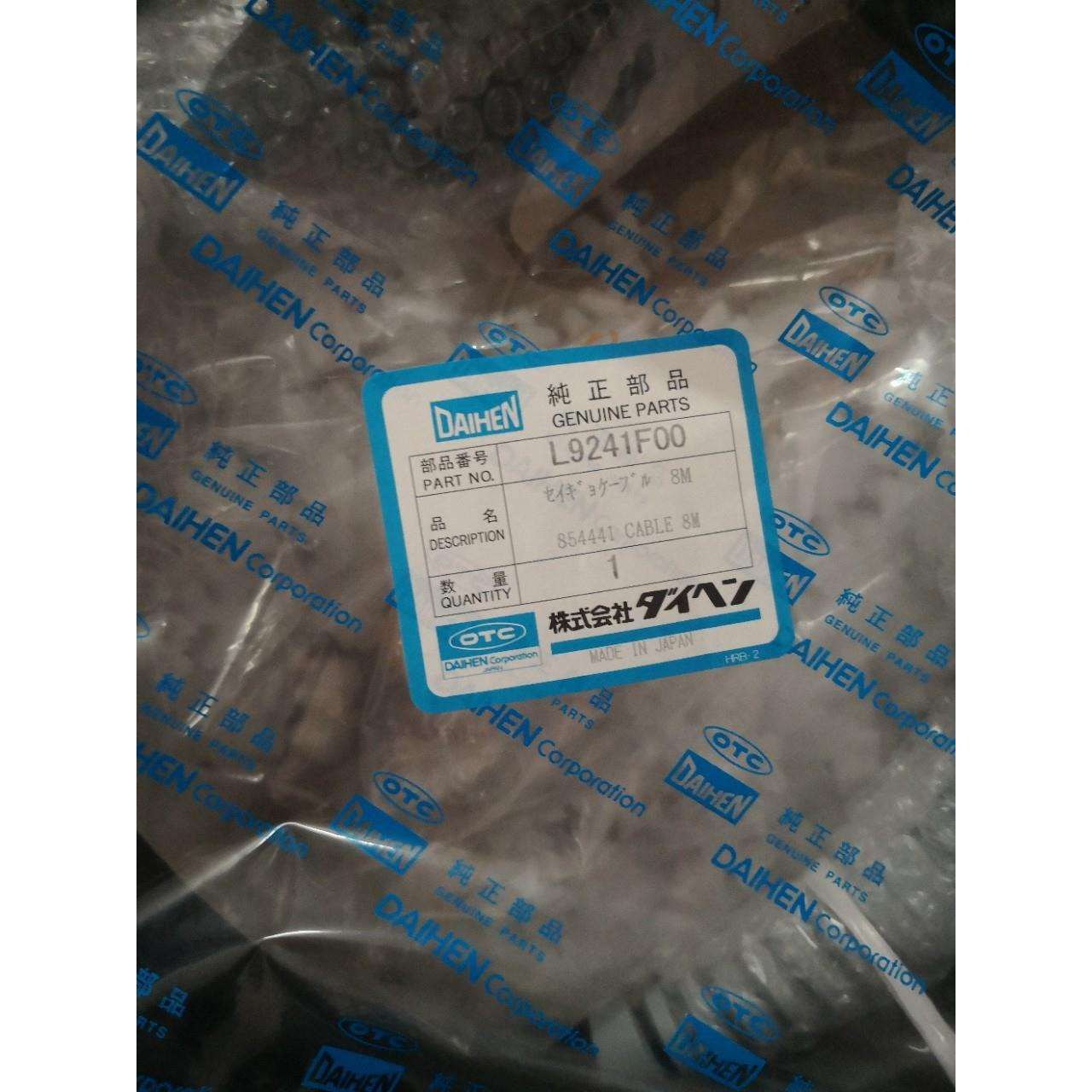 L9241F00/OTC欧地希机器人A2/AX用示教器/示教盒电缆L9241F00