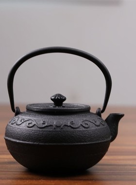 火炉煮茶壶日f式烧水泡茶家用铸铁壶电陶炉专用过滤炭火茶炉壶全