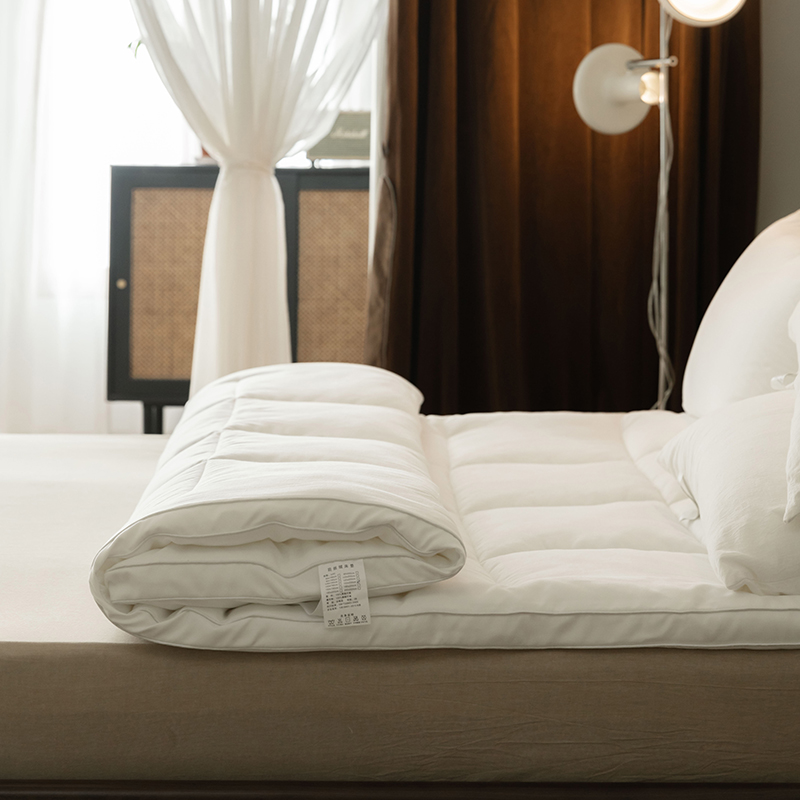 加厚磨毛羽丝绒床垫软垫学生宿舍单人褥子垫双人家用X榻榻米床垫