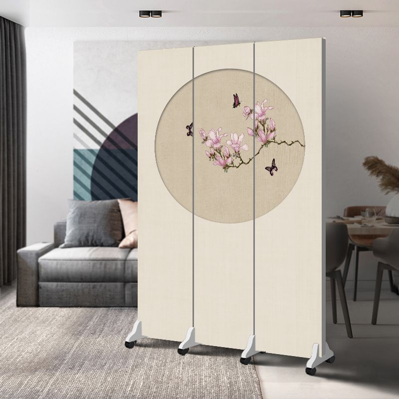 小户型屏风折叠移动客厅s挡板玄关隔断墙现代简约卧室进门简易遮