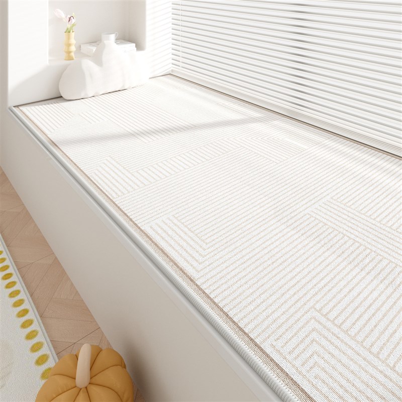 现代简约飘窗垫窗台垫2025新款四季通用主卧阳台坐W垫防水可裁剪