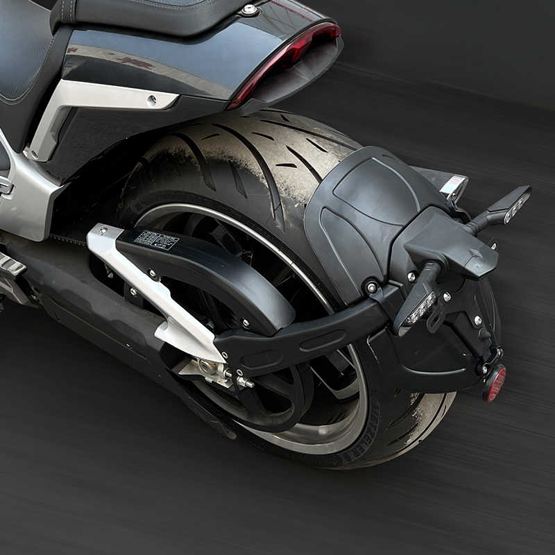 适用高金1000加长后挡泥GKv1000加宽后挡泥板改装挡水皮水盾挡泥