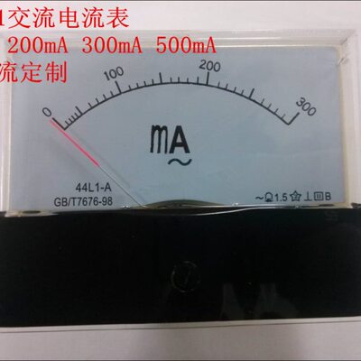 10头 mA1- mAmA4L050mA 表0式指针30  50mA020交流电流表 40