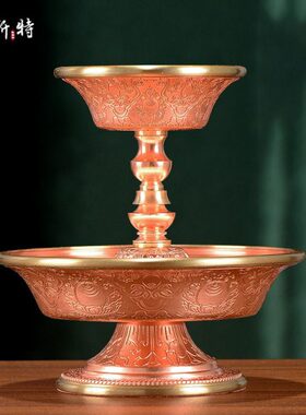 客厅斯特 家居饰西藏杯装法红 净水杯杯护欧用品杯铜贡吉祥摆件