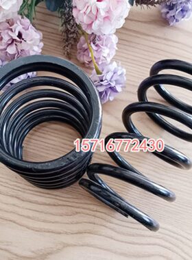 现货弹簧专用 钢制弹簧橡胶销售520 线振动筛型直圆形减震弹簧