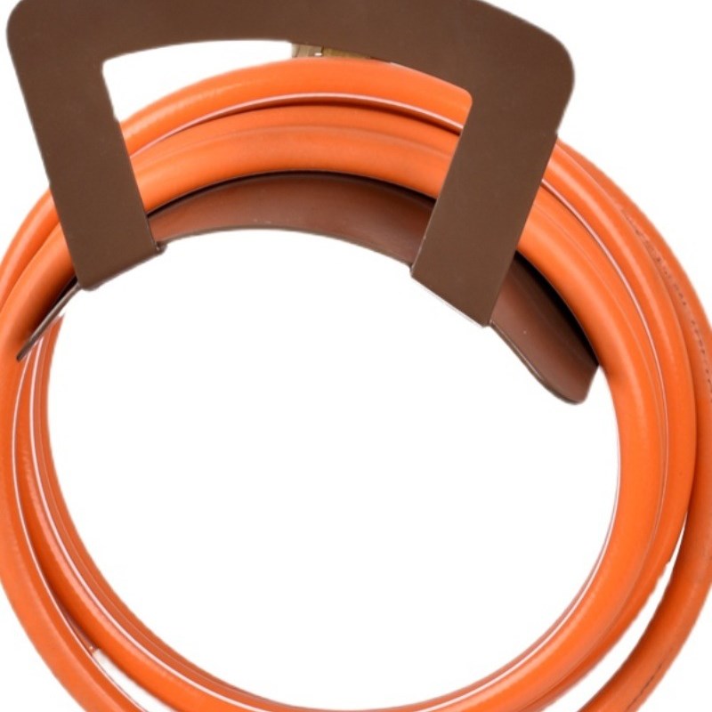 不锈钢挂墙壁浇花软管收r纳架洗车水管架绕管器家用卷管盘管器支