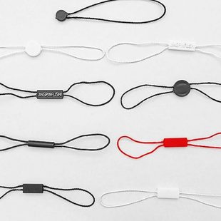 黑白双色全国包邮双头吊绳高档无字通用精品吊粒方块 圆头 吊牌绳