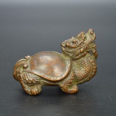 黄铜龙龟摆件茶宠小号龙头龟仿古铜器黄铜实心把玩家居摆设工艺品,家居饰品,装饰摆件,淘宝优惠券,粉丝福利购,淘宝优惠卷
