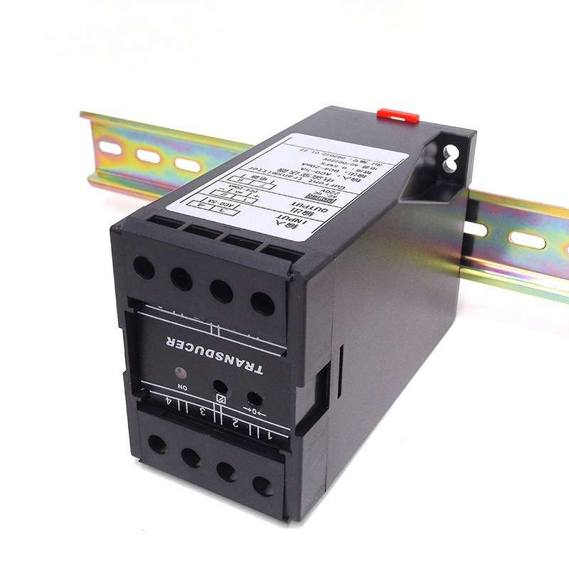河南东川功率因数变送器三相380V 1A转模拟量4-20mA输出导轨X20