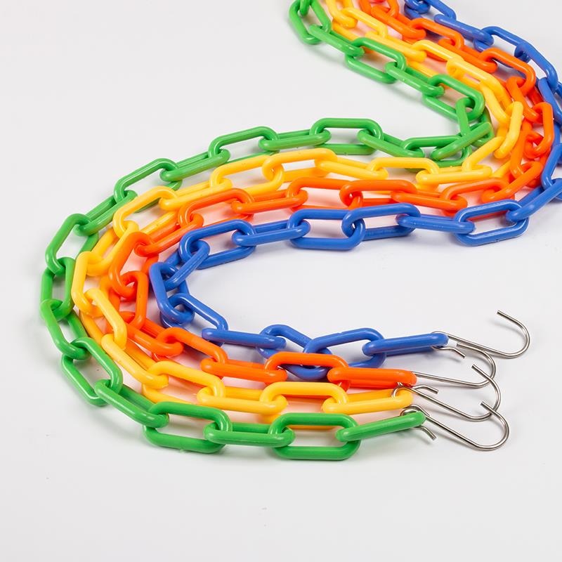 酒店室外晒被子晾衣绳加粗塑料链条免打孔阳台宿舍防滑.防风晾衣