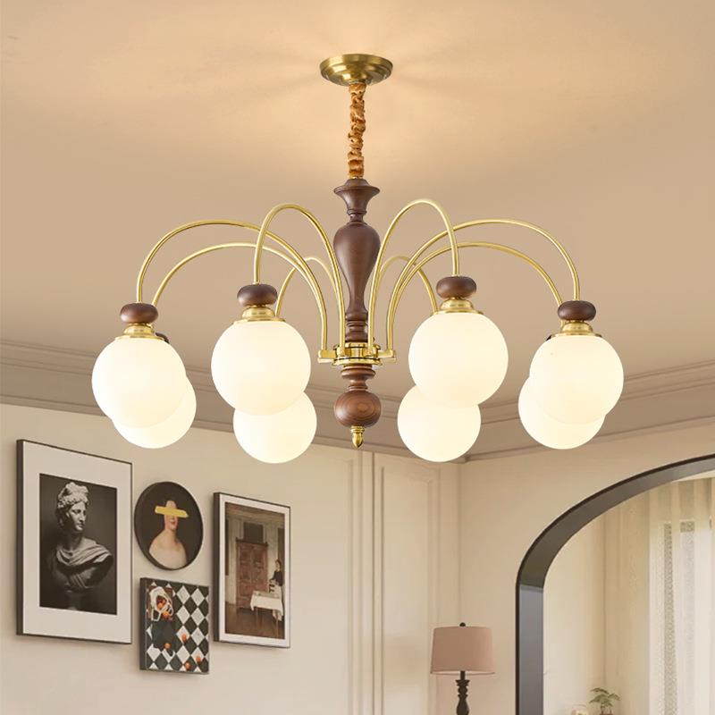 法式客厅吊灯餐厅书房卧室家用新款民宿酒店房间吊灯创意护眼吊灯