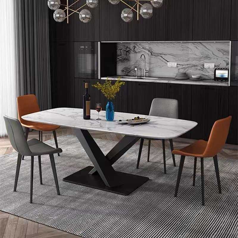 意式极简长方形餐桌岩板餐桌椅组合现代简约饭桌大小户型轻奢风,电子元器件市场,其它元器件,淘宝优惠券,粉丝福利购,淘宝优惠卷