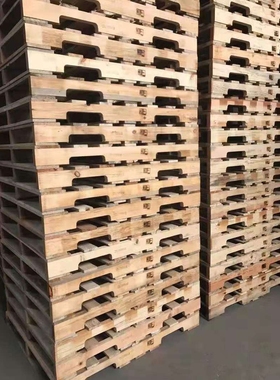 厦门漳州泉州熏蒸木托盘IPPC木托盘 仓库叉车托板木栈