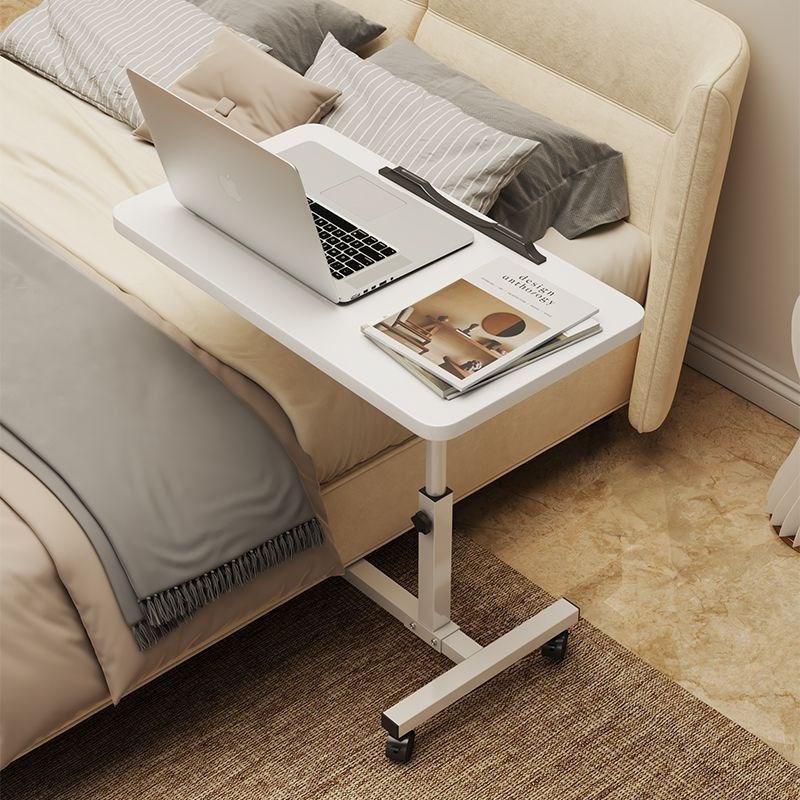 家用床头柜简约可调节桌子寝室学习桌升降床边桌可移X动小桌子带