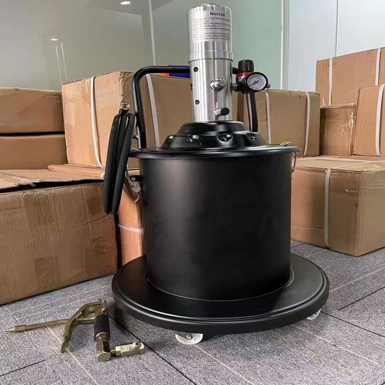 20L气动注油机 气动高压注油机  移动式黄油加注机 电动注油机
