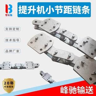 NE斗式提升机链条 异型非标76.2小节距提升机链条板式链条