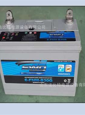swg思吾高柴油发电机组蓄电池6-FNM-830G/12V150Ah上柴 玉柴适用
