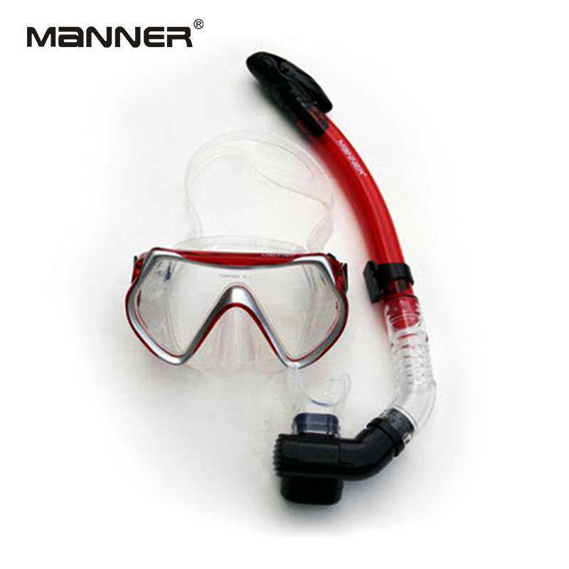 厂家直销MANNER潜水面镜+呼吸管套装|浮潜装备|潜水用品QPM2001