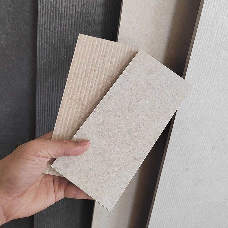 仿古砖莱姆石拉槽瓷砖哑光民宿防滑地砖6001200客餐厅卫生间墙