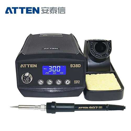 安泰信(ATTEN)AT938D/980E恒温电烙铁无铅可调温数显焊台60W