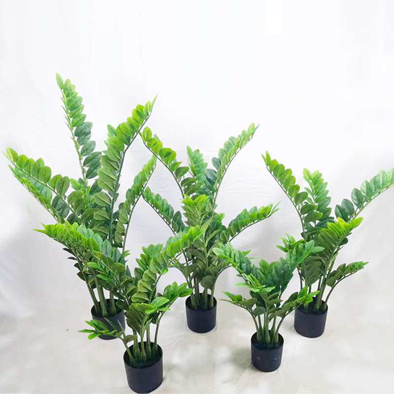 仿真金钱树盆栽招财树绿植盆景门店客厅玄关装饰假树摆件发财树塑