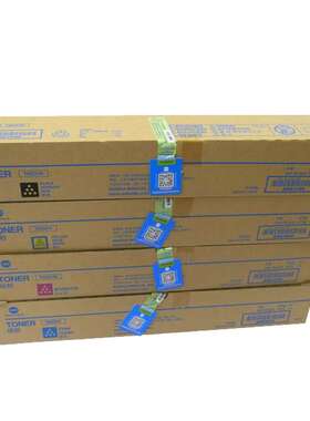 柯美C227碳粉C287彩机墨盒C227彩粉TN221K黑色原装粉筒