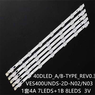 适用40L1553DB 40S3633DG 40HFL2829灯条VES400UNDS-2D-N02/N03