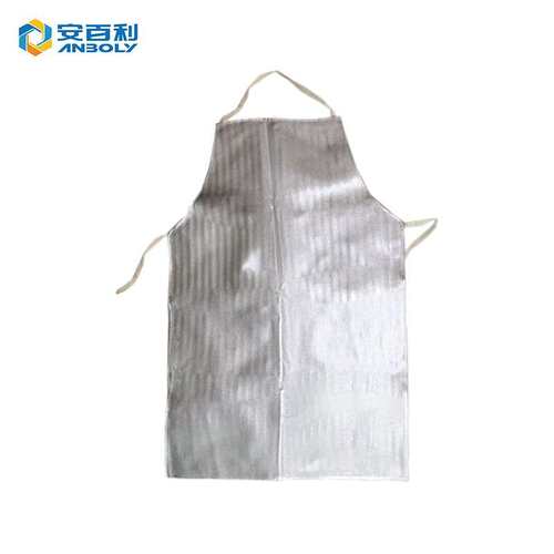 安百利ABL-V022芳纶镀铝耐高温围裙电焊冶金建筑防护围裙96cm