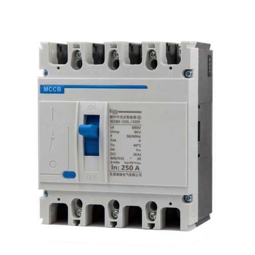 塑壳断路器125A250A400A630A开关过载短路保护 外贸CE认证