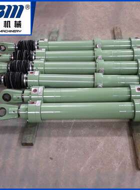 长期生产双耳式重型液压油缸CDT3带防尘罩柱塞液压缸油缸加工