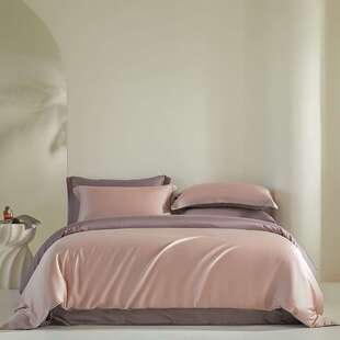 a类轻奢100支兰精天丝四件套夏丝滑亲肤裸睡凉感床单被套床上用品