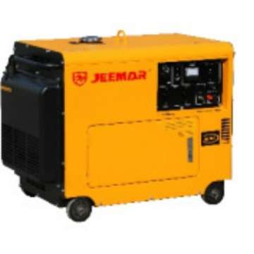 静音 柴油发电机组 4.5KW   单相 柴油发电机 电启动 JM6700T