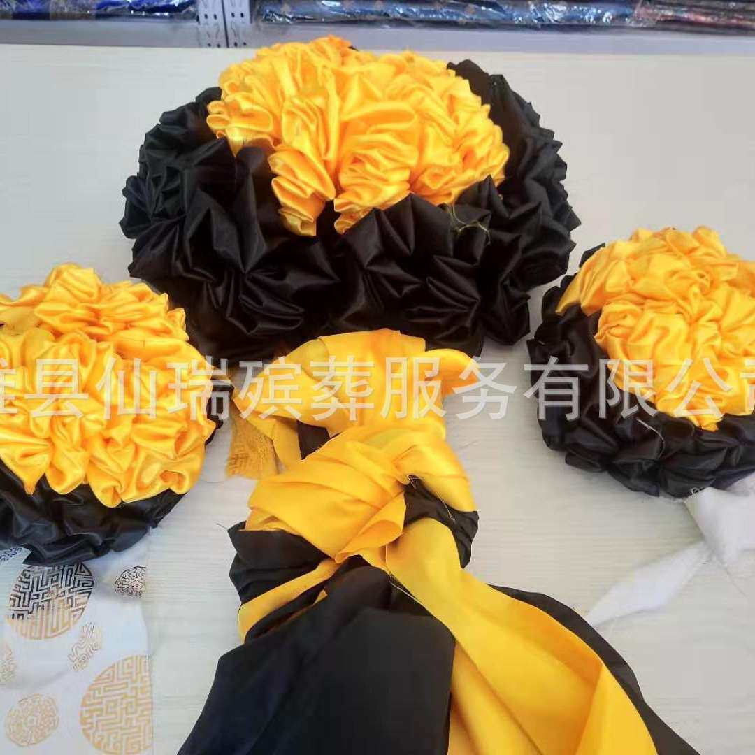 厂 家供应车头花 灵车花 灵堂装饰花 灵堂花 仙瑞殡葬用