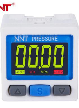 诺能泰直销压力传感表 点胶数显压力开关 NZSE/NISE可调压力开关