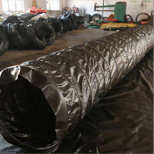 望湖PVC阻燃双抗正压导风筒 塑料涂覆布正压风筒 煤矿风筒 风筒布