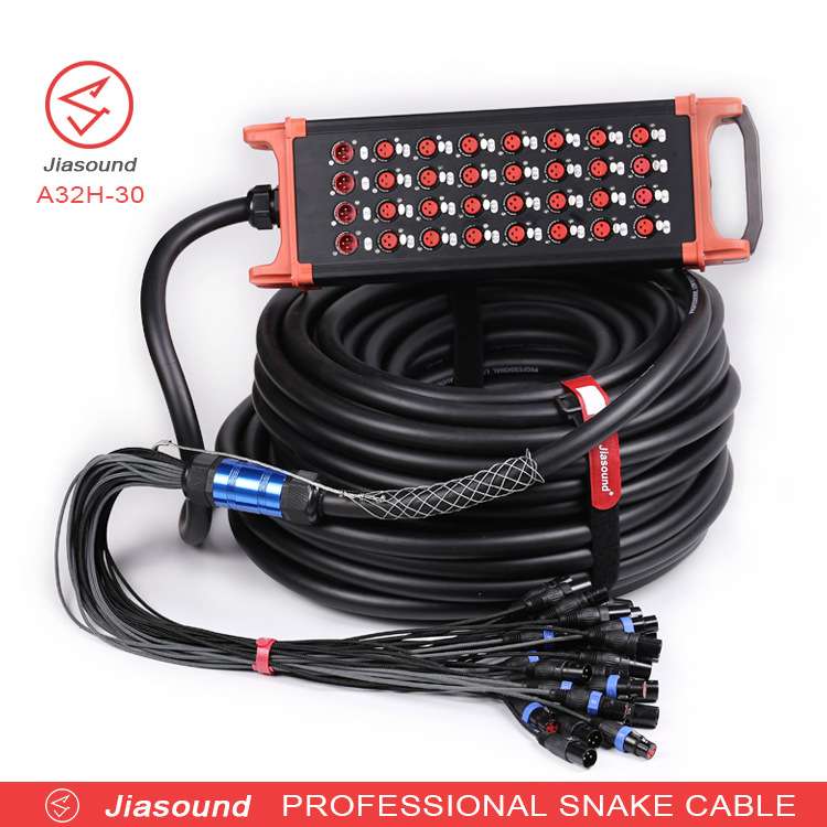 32路舞台电缆线30米/调音台音频信号缆线Snake Cable