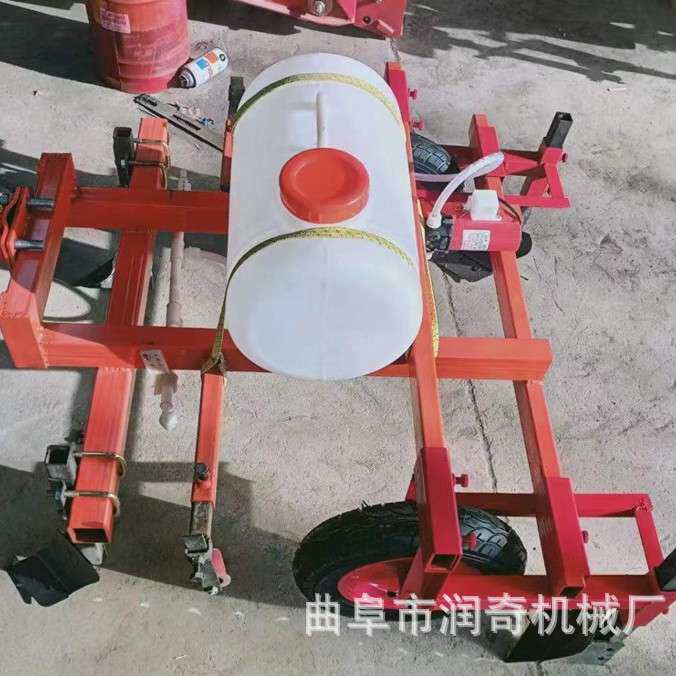 手扶拖拉机配套覆膜机 农用盖地膜机 铺膜机 宽窄可调覆膜工具