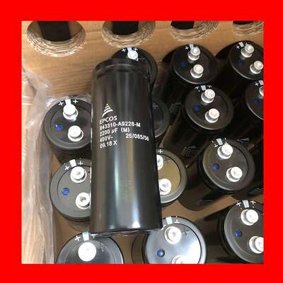 B43310-A9228-M000 2200uF/400V 电容 51.6 X 130, 螺栓型