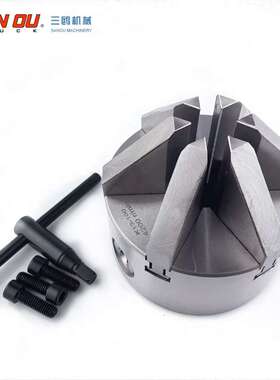 三鸥K13 100 六爪自定心卡盘 三欧 6爪卡盘 机床附件卡盘