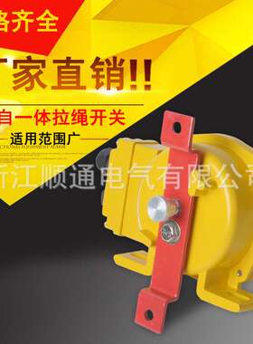 KLT2-II手自一体拉绳开关HFKLT2-II带防水接线盒拉线开关急停开关