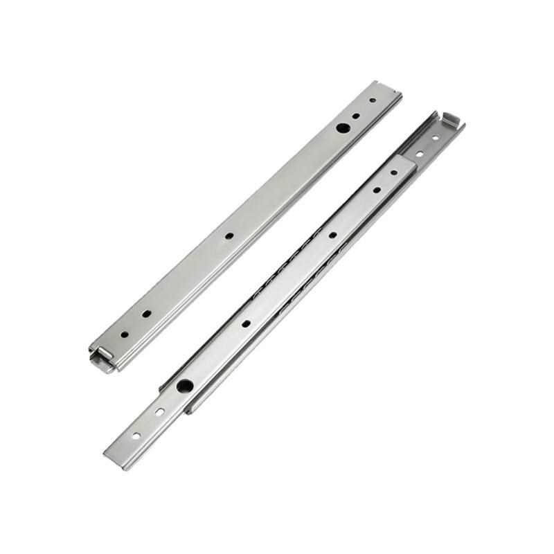 不锈钢两段滑轨C-SSRN36Y12/1x4/16/18/20/22/24/26/28两节导轨