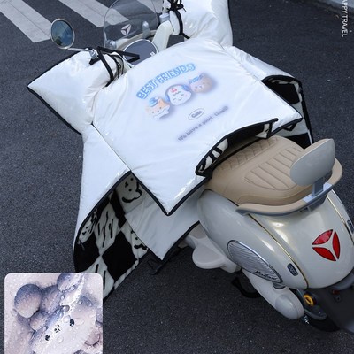 【全身防水膜】电动车挡风被冬季防F雨防水加绒加厚保暖电摩挡风