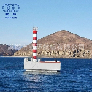 银环航标 钢质玻璃钢铝合金材质灯桩 航道灯桩 厂家来图生产