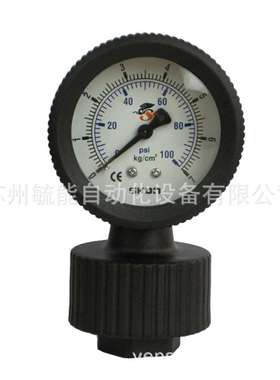 SKON压力表PT1/8直立40mm协钢压力表0-4Mpa促销特惠121-21-213-4E