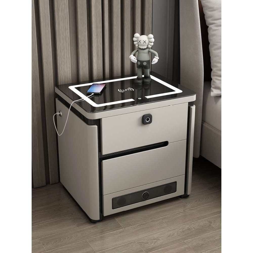 智能床头柜轻奢简约现代烤漆2023新款多功能创意带灯一体无线充电,玩具/童车/益智/积木/模型,遥控车升级件/零配件,淘宝优惠券,粉丝福利购,淘宝优惠卷