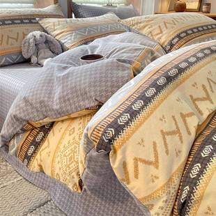 用 宿舍单人被罩200x230四季 加厚磨毛被套单件150x200冬季 2025新款